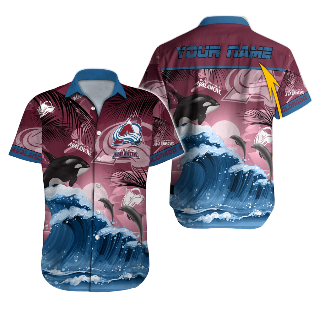 Colorado Avalanche NHL Hawaiian Shirt Custom Hawaii Shirt for Men Women Gift for Fans