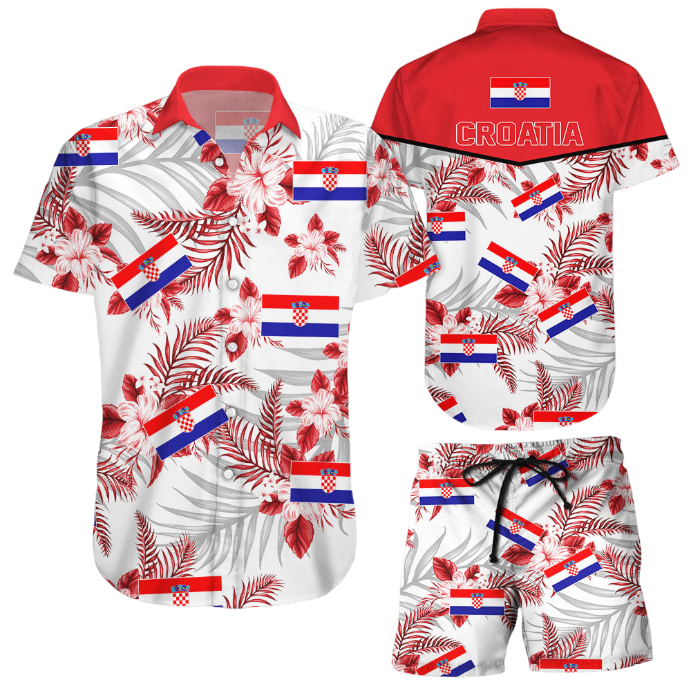 Croatia National Soccer Team Qatar World Cup 2022 Season Winter World Cup 3D Hawaiian Shirt