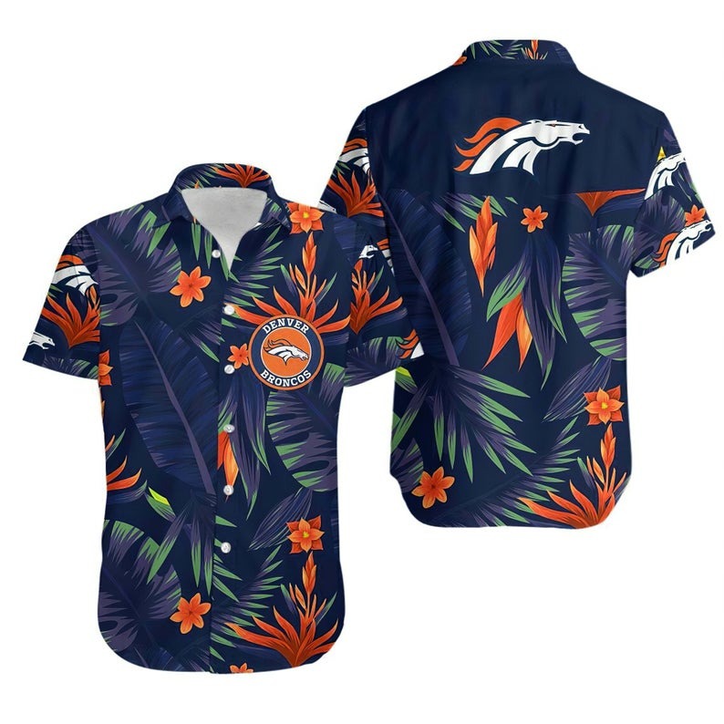 DENVER BRONCOS NFL Hawaiian Shirt Aloha Shirt for Men Women FOR FANS