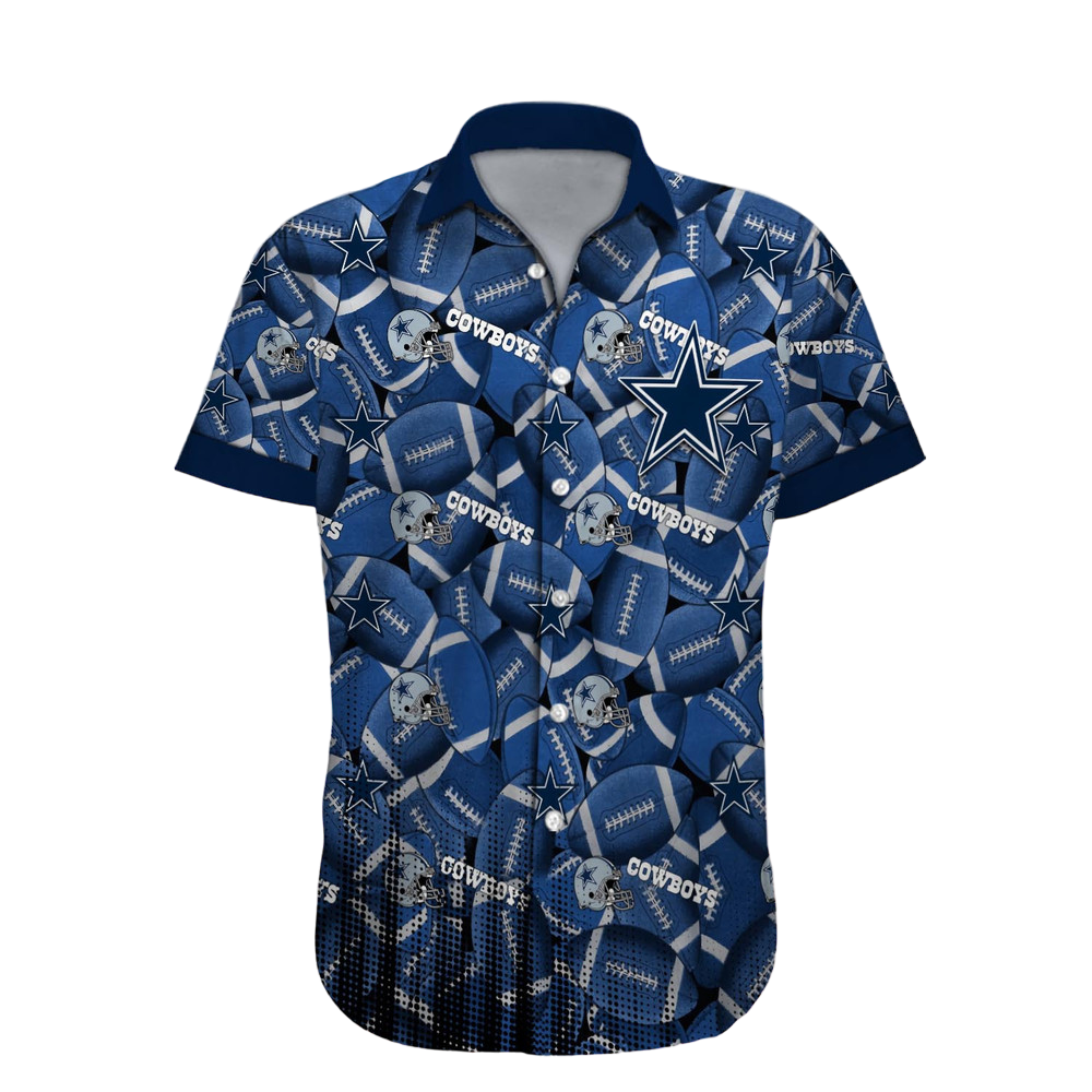 Dallas Cowboys Hawaiian Shirt NFL Football Custom Hawaiian Shirt for Men Women Gift For Fans