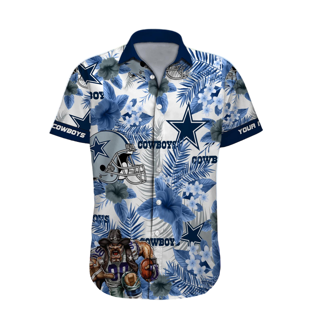 Dallas Cowboys Hawaiian Shirt NFL Football Custom Hawaiian Shirt for Men Women Gift For Fans