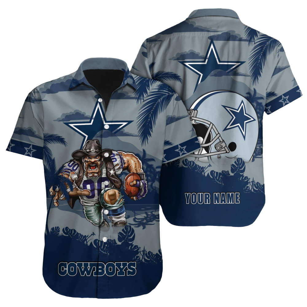 Dallas Cowboys Hawaiian Shirt NFL Football Custom Hawaiian Shirt for Men Women Gift For Fans