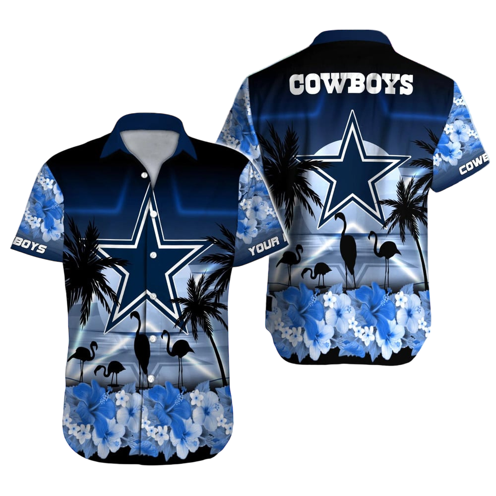 Dallas Cowboys Hawaiian Shirt NFL Football Custom Hawaiian Shirt for Men Women Gift For Fans