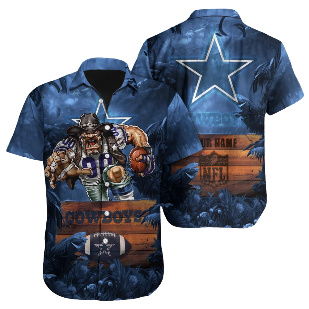 Dallas Cowboys Hawaiian Shirt NFL Football Custom Hawaiian Shirt for Men Women Gift For Fans