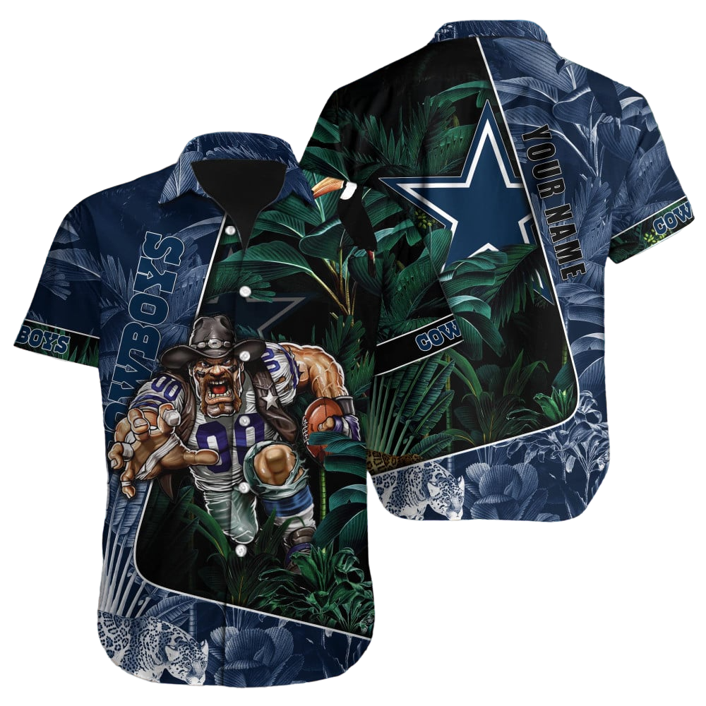 Dallas Cowboys Hawaiian Shirt NFL Football Custom Hawaiian Shirt for Men Women Gift For Fans