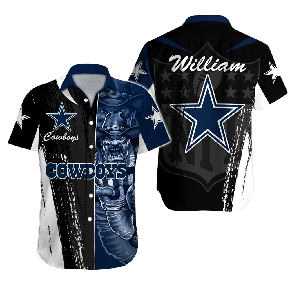 Dallas Cowboys Hawaiian Shirt NFL Football Custom Hawaiian Shirt for Men Women Gift For Fans