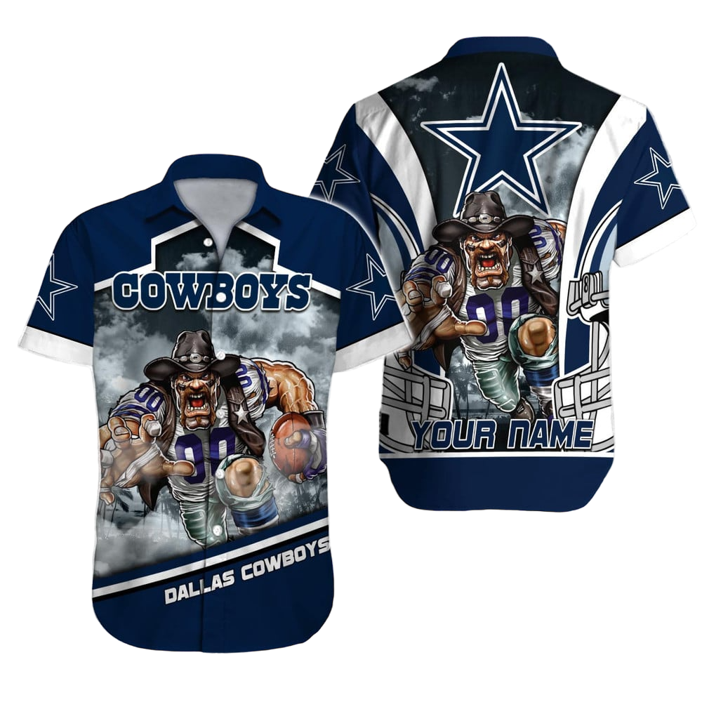 Dallas Cowboys Hawaiian Shirt NFL Football Custom Hawaiian Shirt for Men Women Gift For Fans