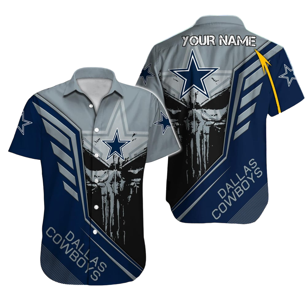 Dallas Cowboys Hawaiian Shirt NFL Football Custom Hawaiian Shirt for Men Women Gift For Fans