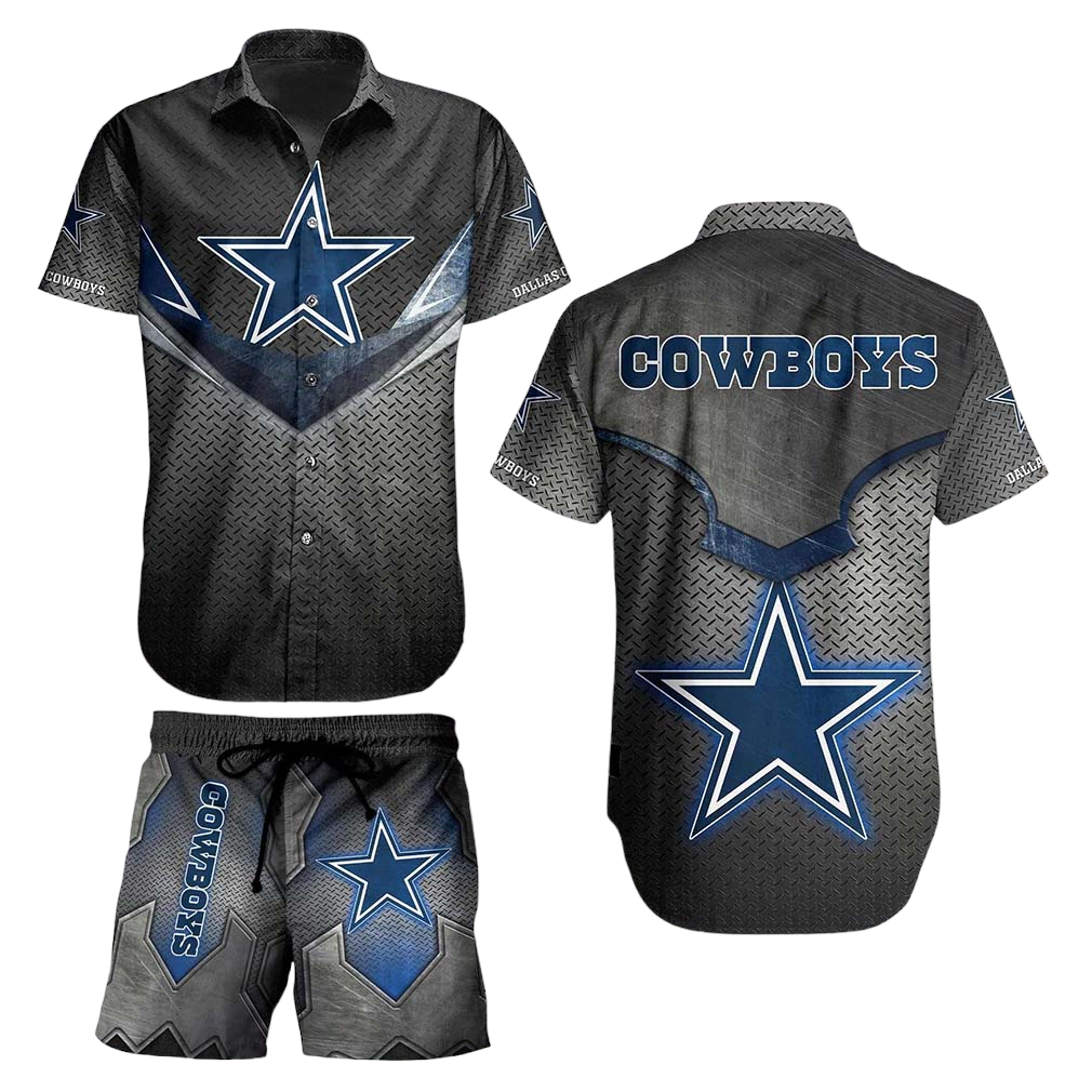 Dallas Cowboys NFL Football Hawaiian Shirt And Short Beach Shirt Short Style For Big Fans