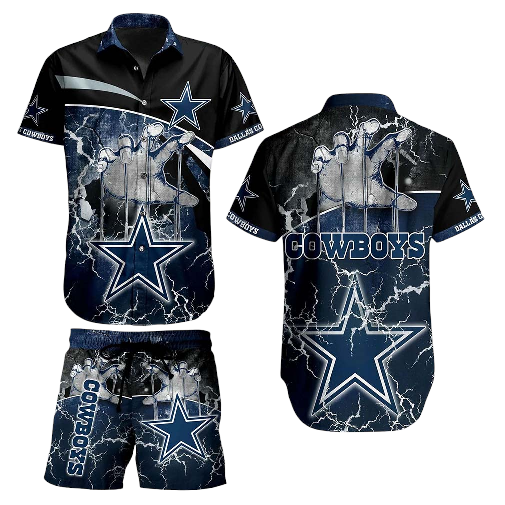 Dallas Cowboys NFL Hawaiian Shirt And Short Style Summer Luzgear Store