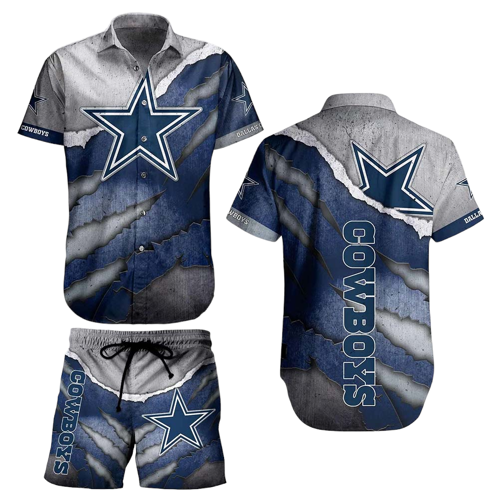 Dallas Cowboys NFL Hawaiian Shirt And Short Summer Vintage Beach Shirt For Your Loved Ones