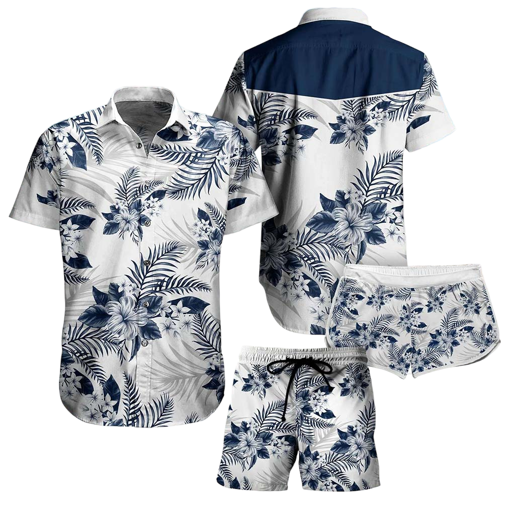 Dallas Cowboys NFL Hawaiian Shirt And Short Tropical Pattern Graphic This Summer For Sports Enthusiast