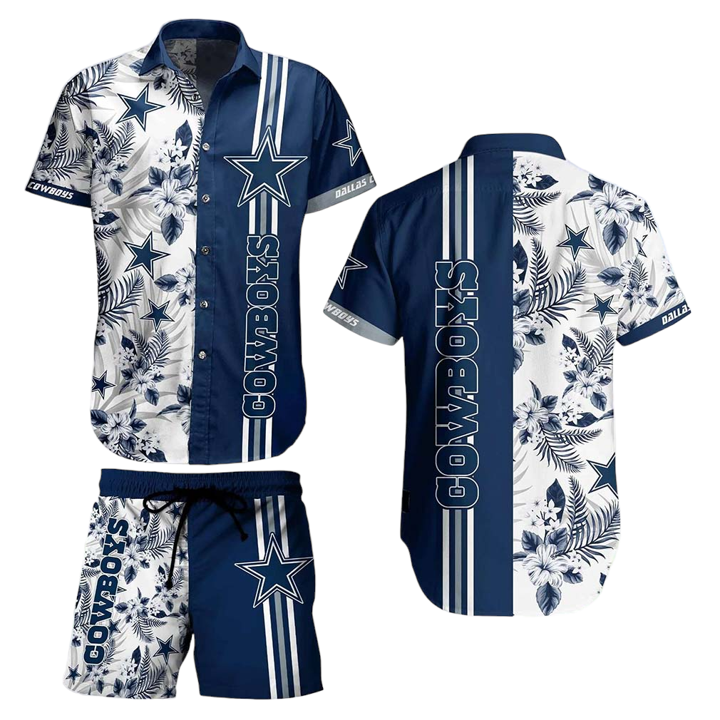 Dallas Cowboys NFL Hawaiian Shirt Tropical Pattern Summer Shirt Style New Gift For Best Fan