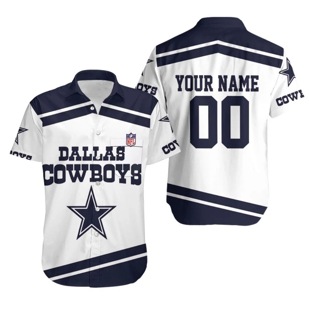 Dallas Cowboys Nlf Lover 3D Personalized Hawaiian Shirt Aloha Shirt for Men Women Beach Set