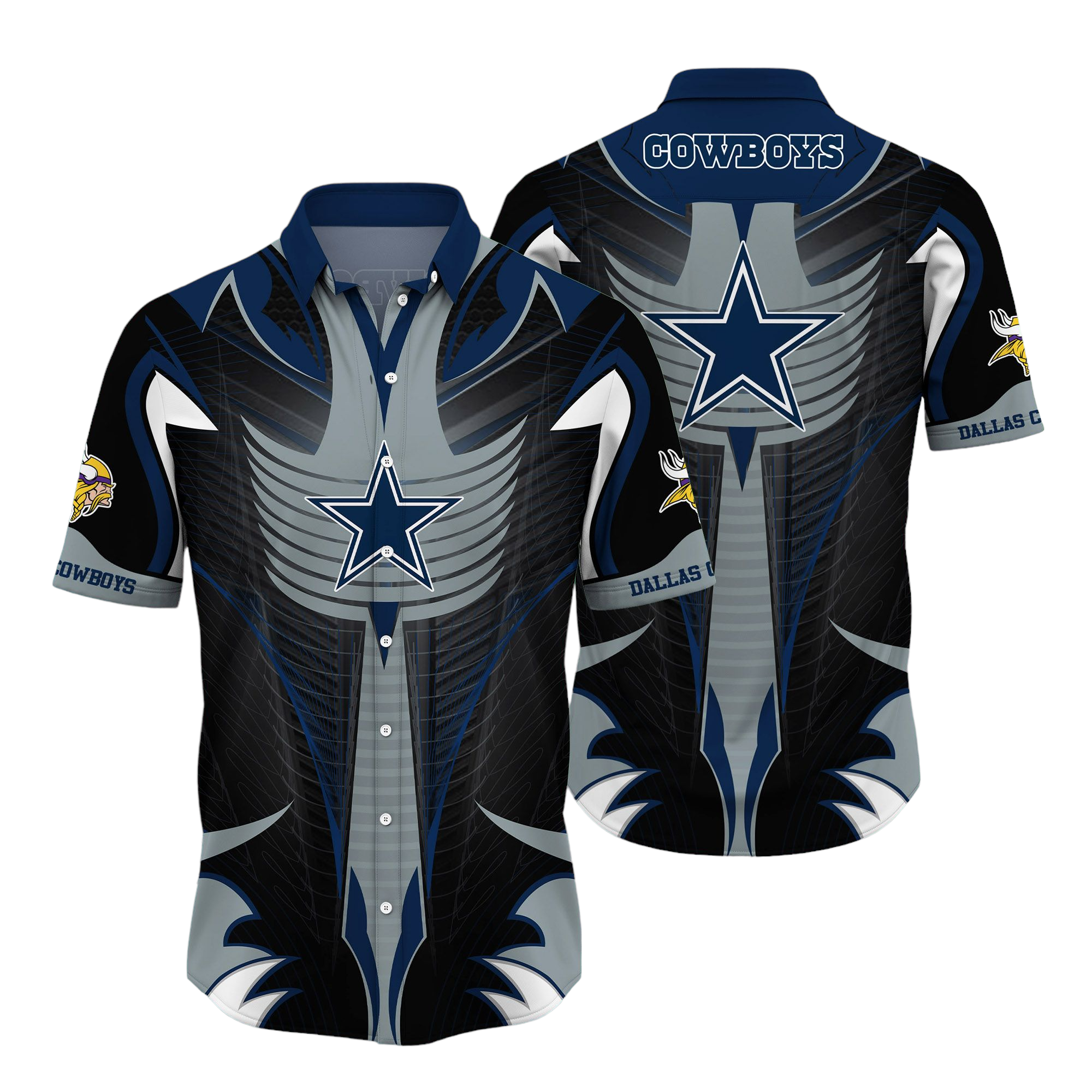 Dallas Cowboys Test Hawaiian Shirt Aloha Shirt for Men Women Short Style Hot Trending Summer