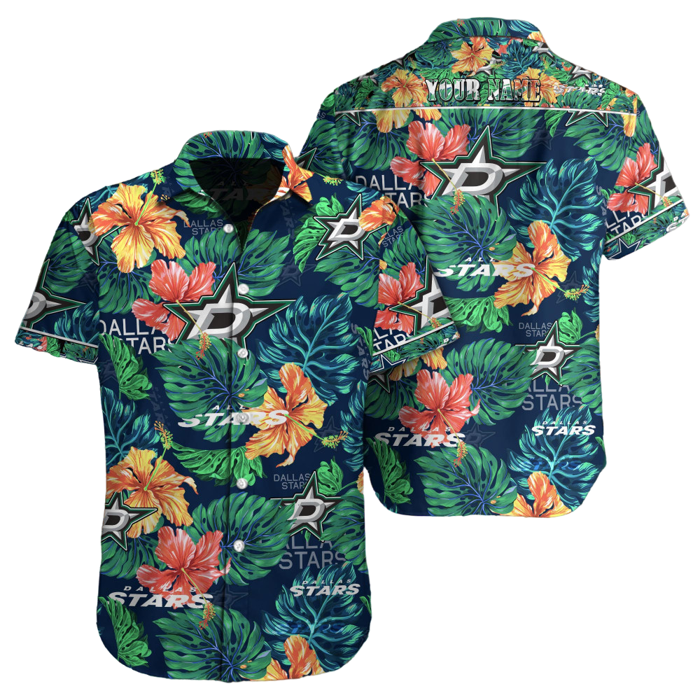Dallas Stars NHL Custom Hawaiian shirt for Men Women Gift for Fans