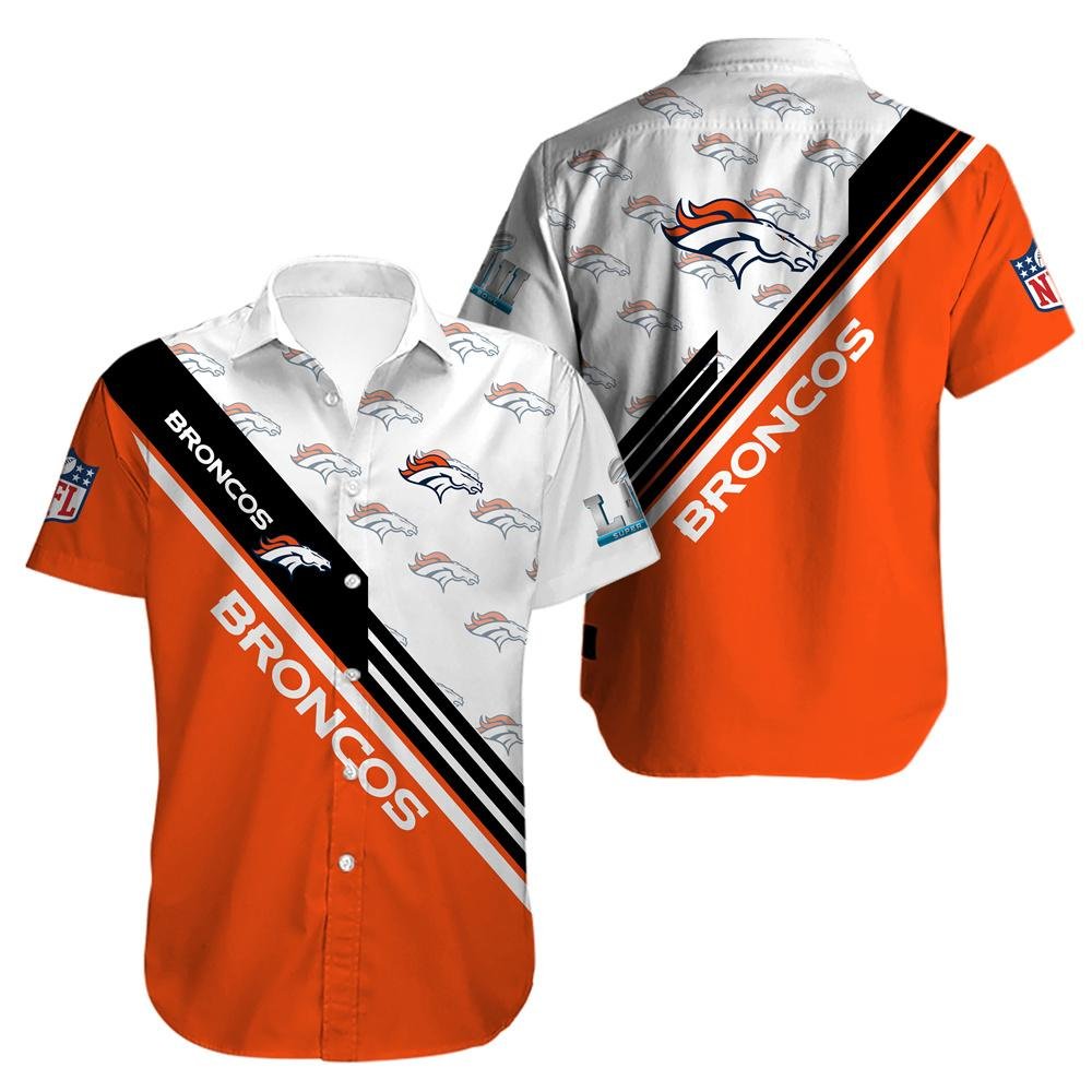 Denver Broncos Hawaiian Shirt for Men Women