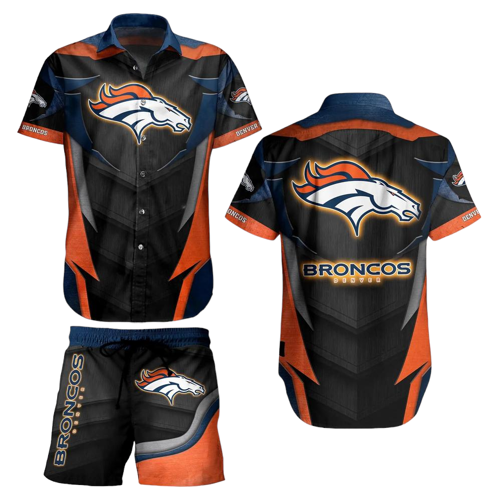 Denver Broncos NFL Hawaiian Shirt And Short Summer Perfect Gift For Fans