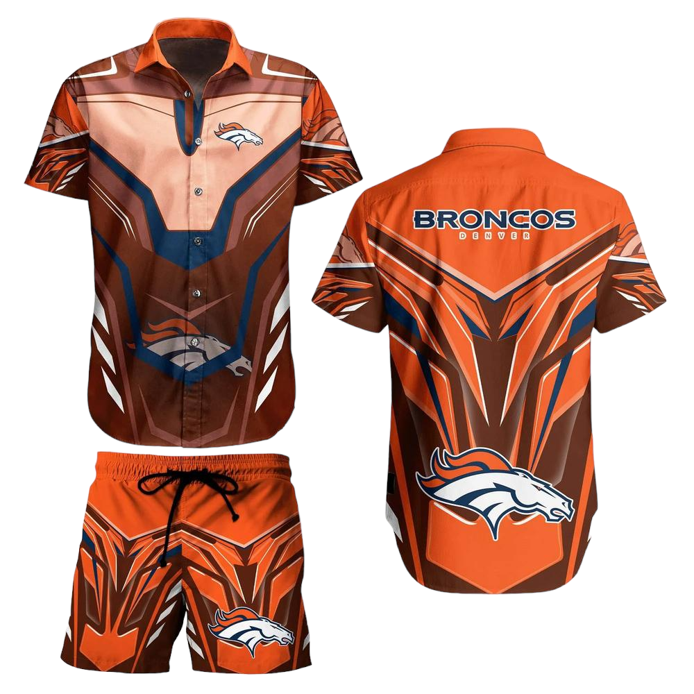 Denver Broncos NFL Hawaiian Shirt Hot Trend Summer For Sports Fans NFL Enthusiast