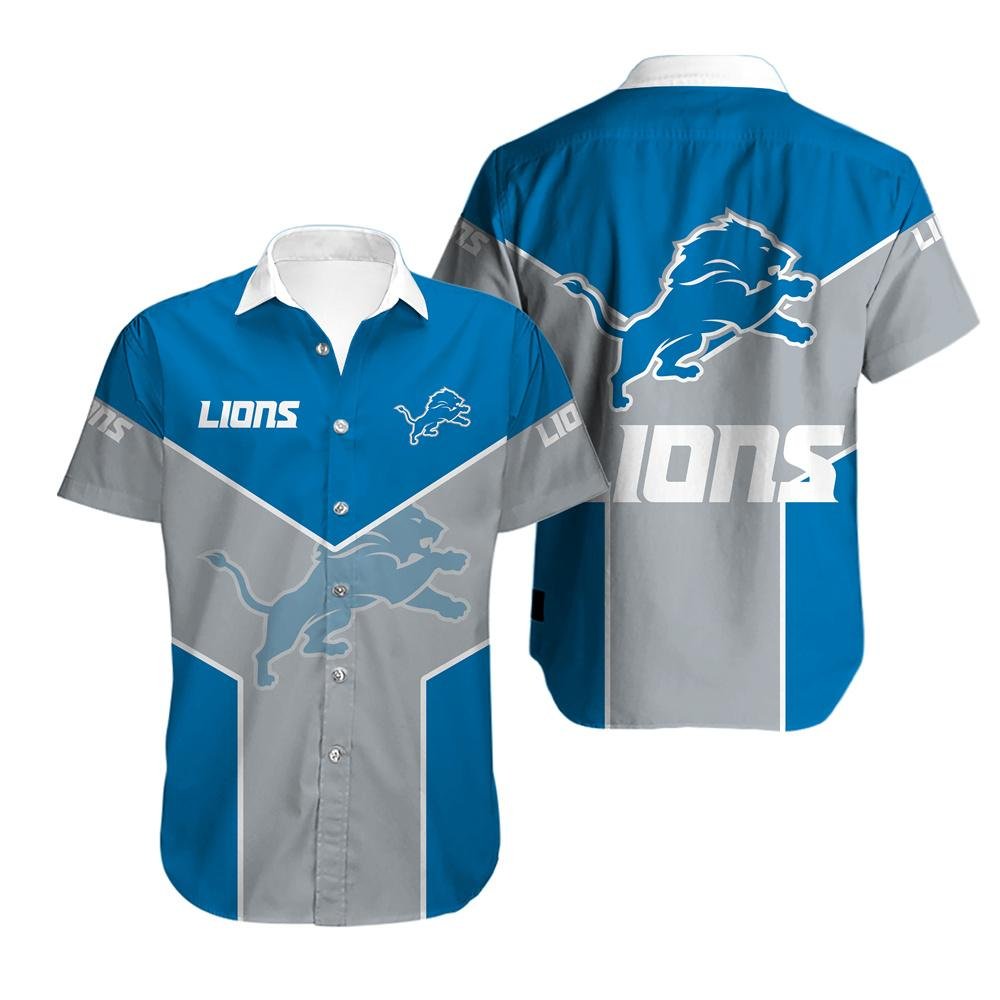 Detroit Lions Hawaiian Shirt for Men Women