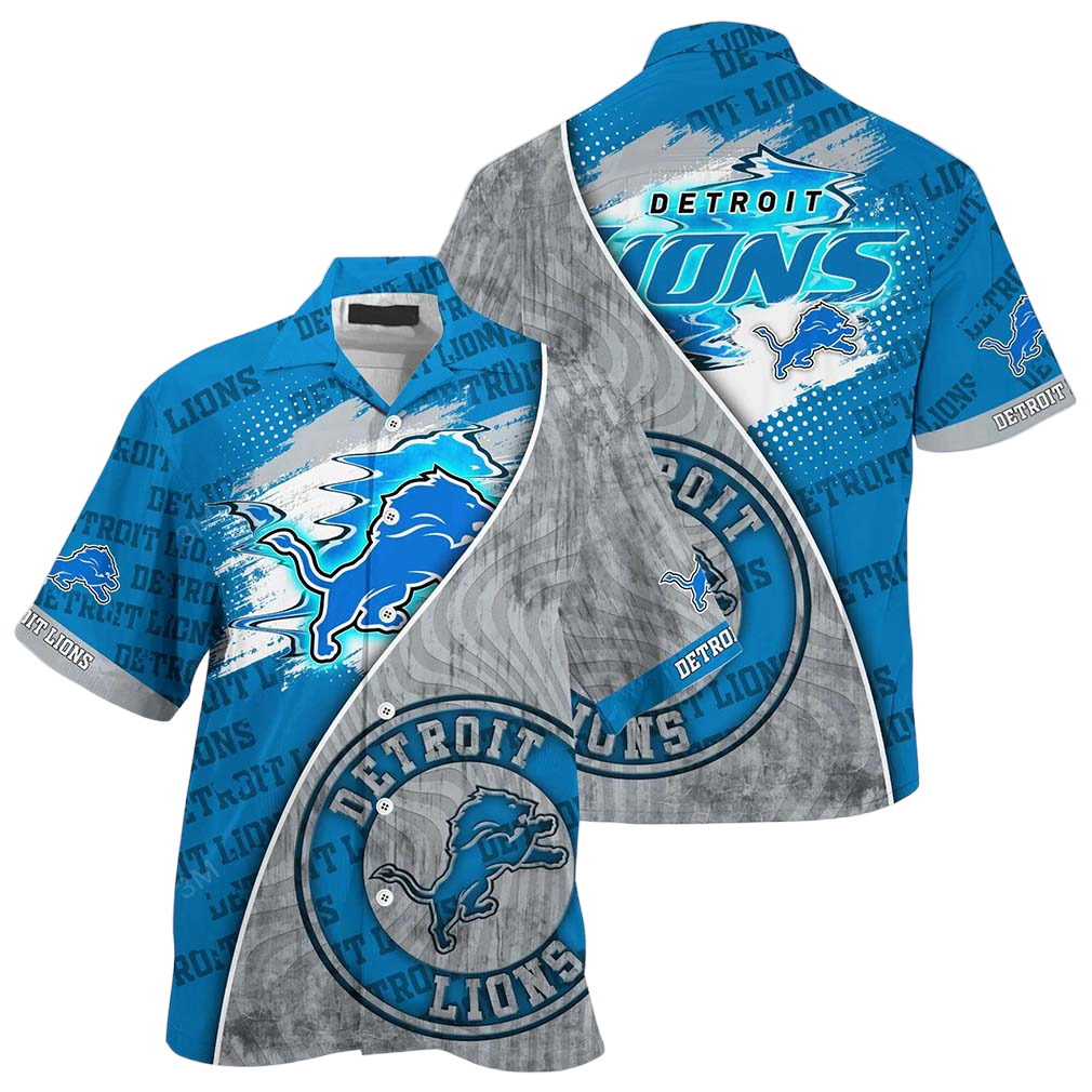 Detroit Lions NFL Hawaiian Shirt Summer For This Season Fan Gift