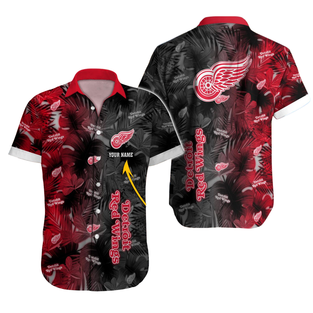 Detroit Red Wings NHL Hawaii Shirt Custom Hawaii Shirt for Men Women Gift for Fans