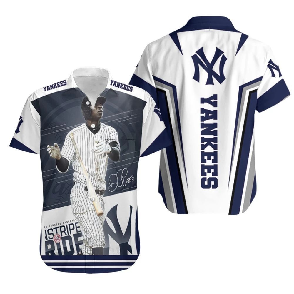 Didi Gregorius 18 New York Yankees Hawaiian Shirt Aloha Shirt for Men Women Combo Beach