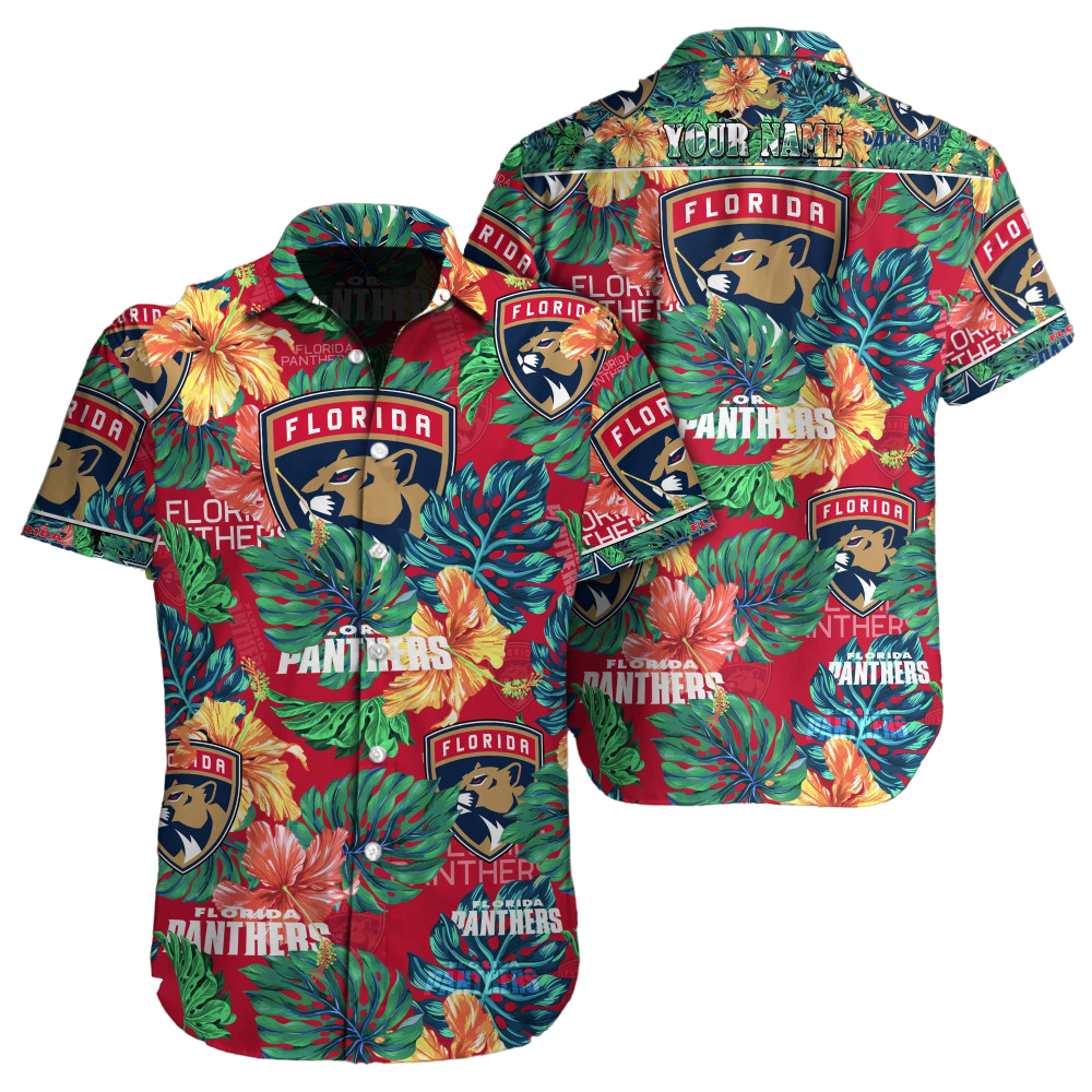 Florida Panthers NHL Custom Hawaiian shirt for Men Women Gift for Fans