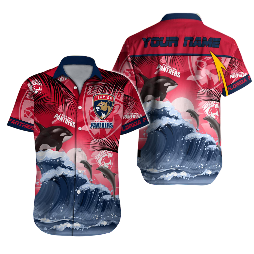 Florida Panthers NHL Hawaiian Shirt Custom Hawaii Shirt for Men Women Gift for Fans