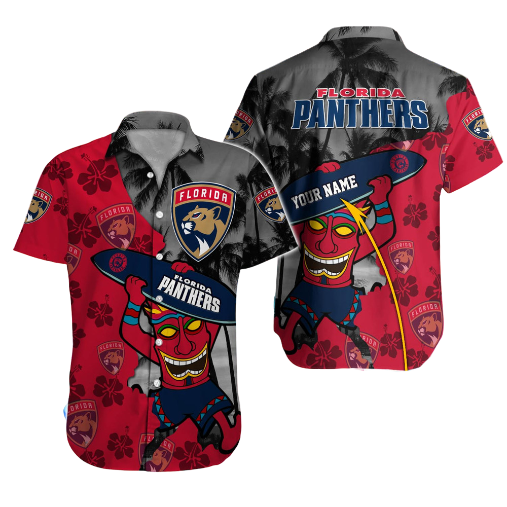 Florida Panthers NHL Hawaiian Shirt Custom Hawaii Shirt for Men Women Gift for Fans