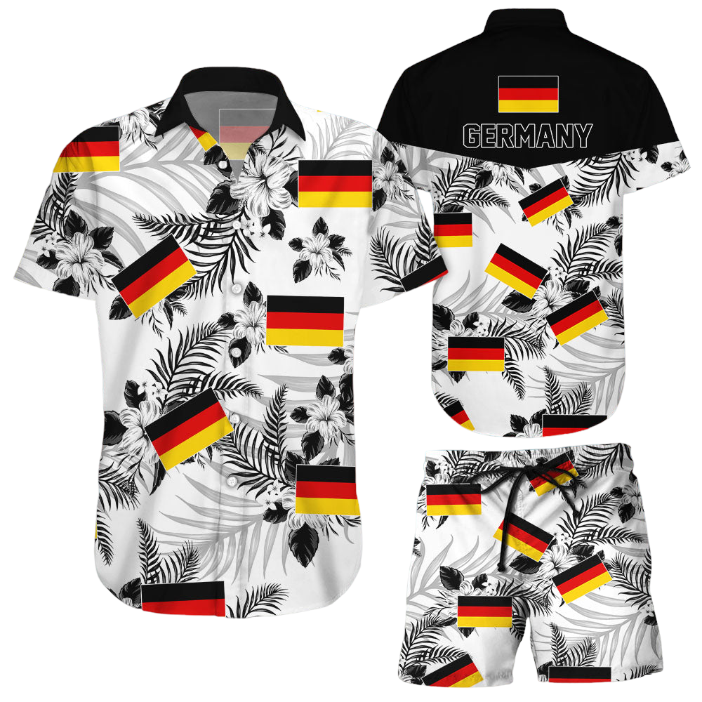 Germany National Soccer Team Qatar World Cup 2022 Season Winter World Cup 3D Hawaiian Shirt