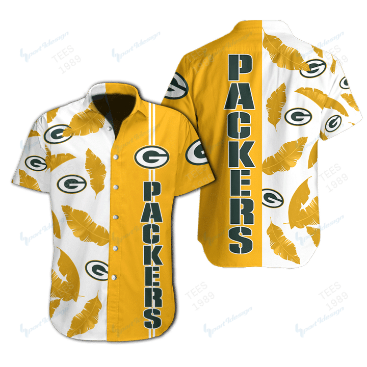 Green Bay Packers Hawaiian Shirt Aloha Shirt for Men Women & Shorts Bg76