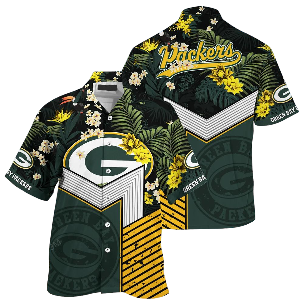 Green Bay Packers Nfl Football Beach Shirt This Summer Hawaiian Shirt For Big Fans