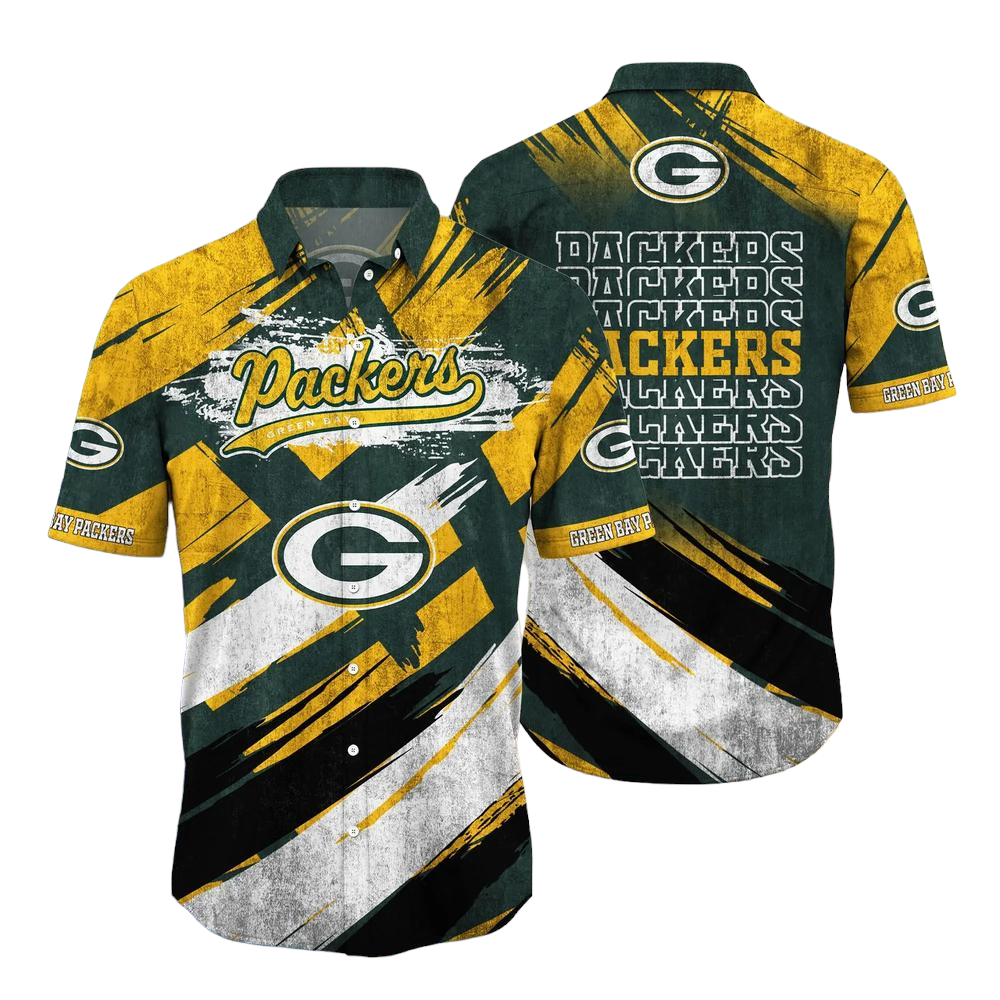 Green Bay Packers Nfl Hawaiian Shirt New Collection Trending Best Gift For Fans