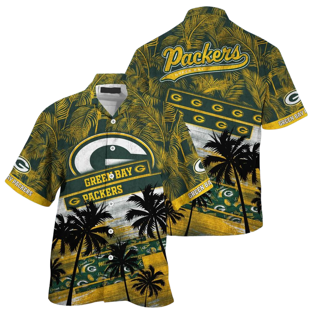 Green Bay Packers Nfl Hawaiian Shirt Trending Summer For Sports Football Fans