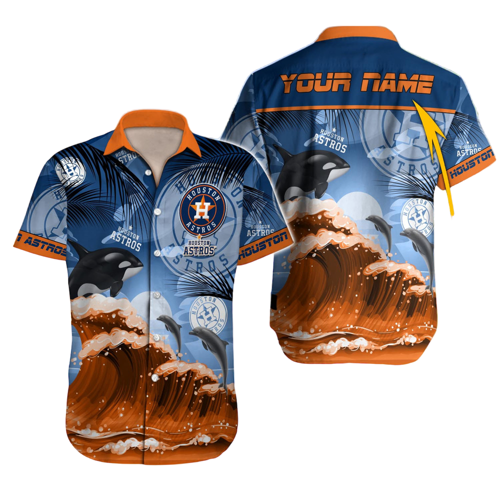 Houston Astros MLB Hawaiian Shirt Custom Hawaii Shirt for Men Women Gift for Fans