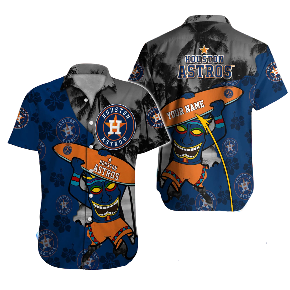 Houston Astros MLB Hawaiian Shirt Custom Hawaii Shirt for Men Women Gift for Fans