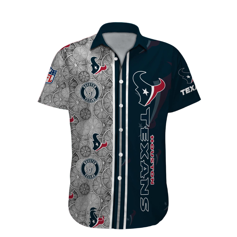 Houston Texans Hawaiian Shirt NFL Football Custom Hawaiian Shirt for Men Women Gift For Fans