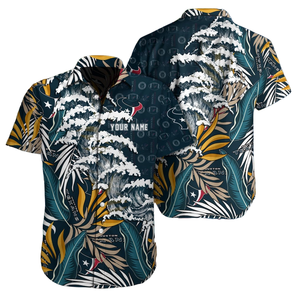 Houston Texans Hawaiian Shirt NFL Football Hawaiian Shirt for Men Women Gift For Fans38176