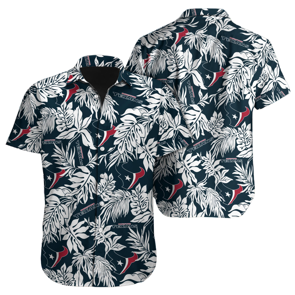 Houston Texans Hawaiian Shirt NFL Football Hawaiian Shirt for Men Women Gift For Fans39046