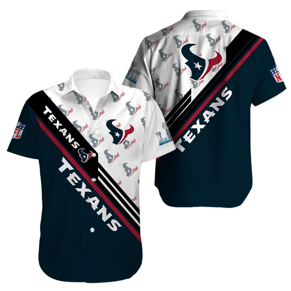 Houston Texans Hawaiian Shirt Aloha Shirt for Men Women