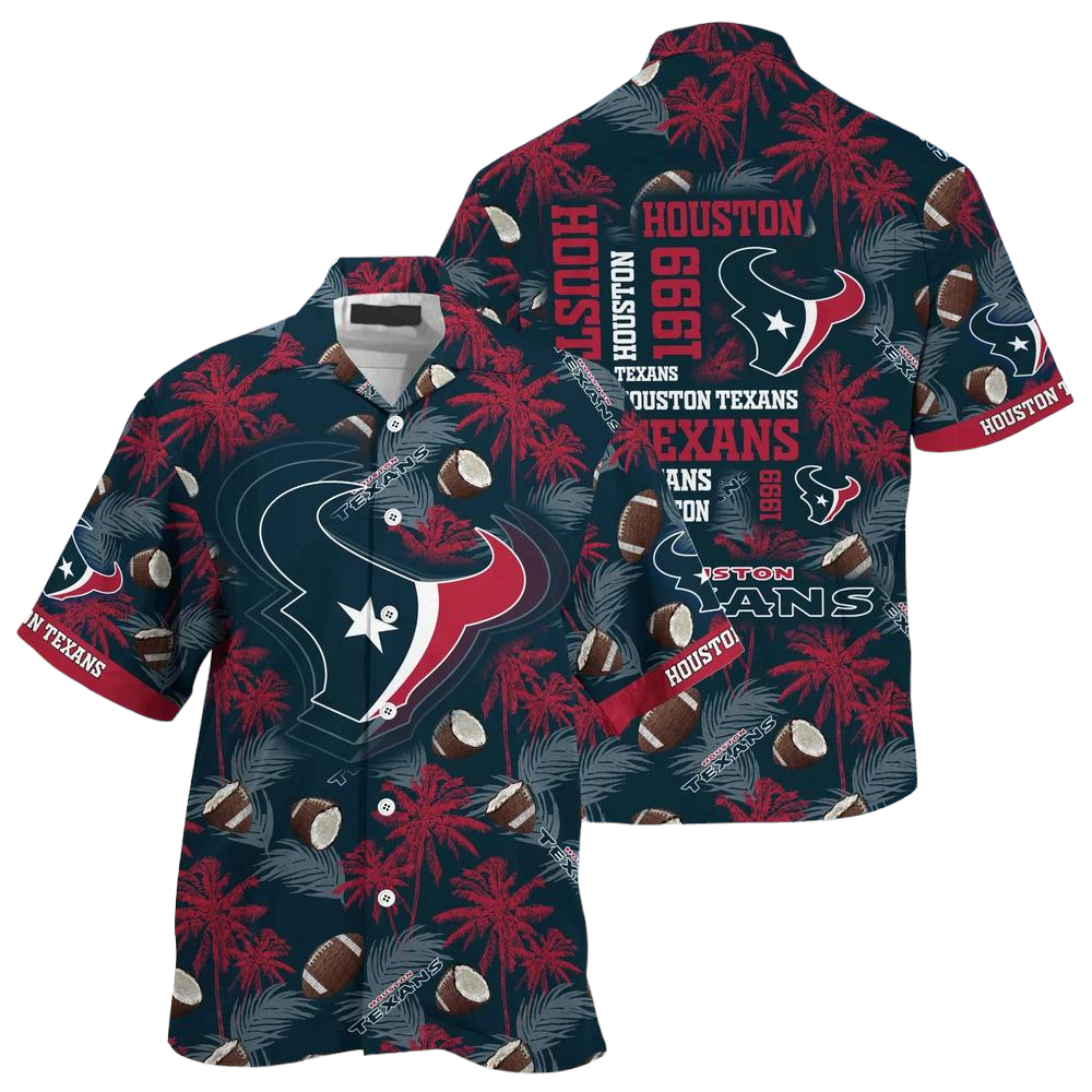 Houston Texans NFL Beach Shirt New Gift For Summer Hawaiian Shirt