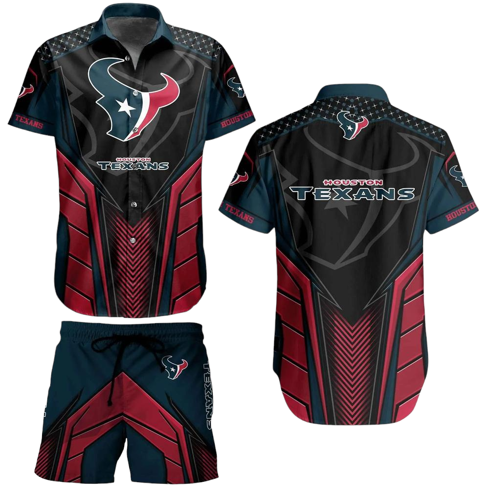 Houston Texans NFL Hawaiian Shirt Summer Gift For Sports Enthusiast