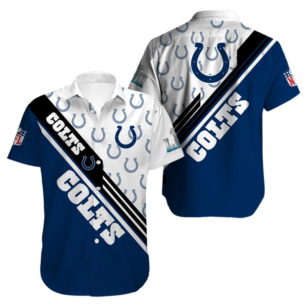 Indianapolis Colts Hawaiian Shirt for Men Women