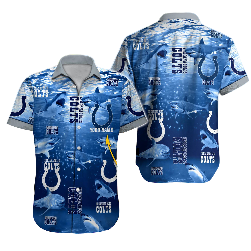 Indianapolis Colts NFL Hawaii Shirt NFL Football Custom Hawaiian Shirt for Men Women Gift For Fans