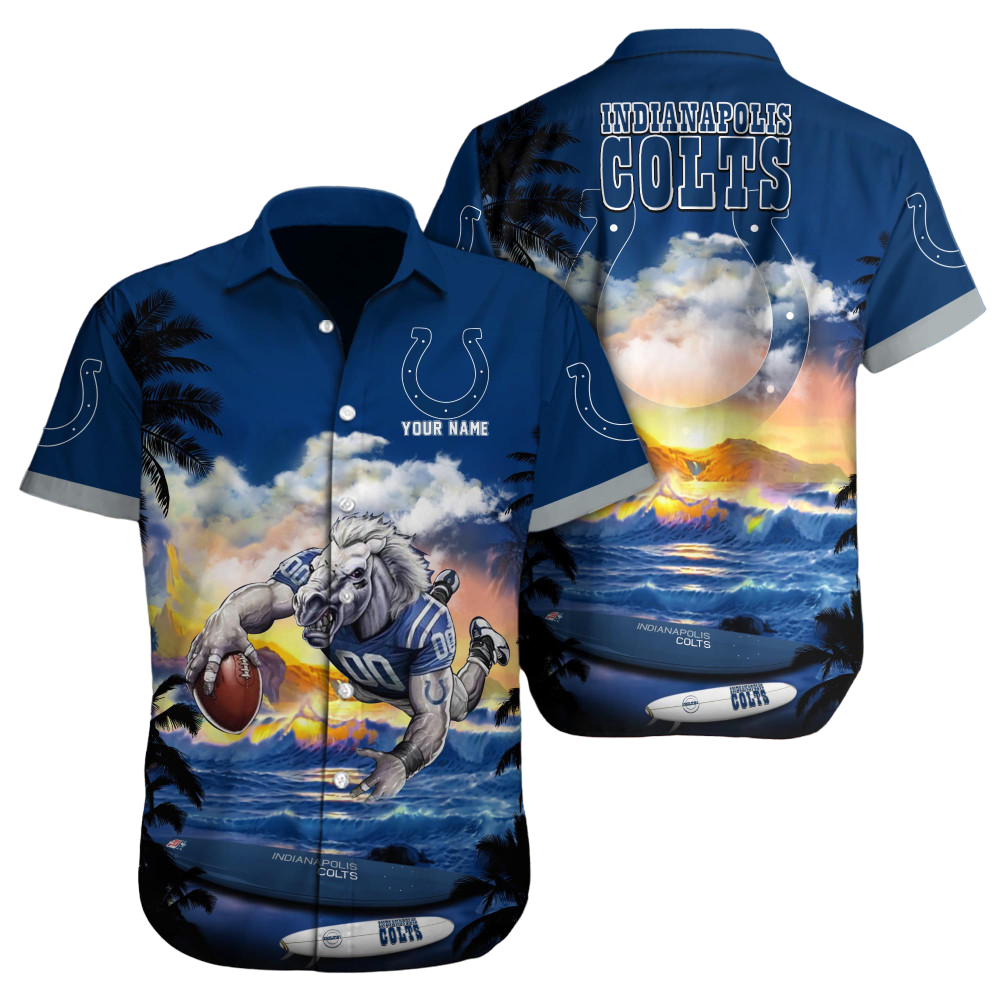Indianapolis Colts NFL NFL Football Custom Hawaiian Shirt for Men Women Gift For Fans