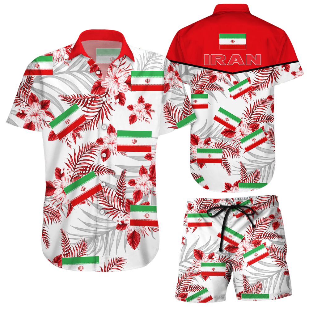 Iran National Soccer Team Qatar World Cup 2022 Season Winter World Cup 3D Hawaiian Shirt