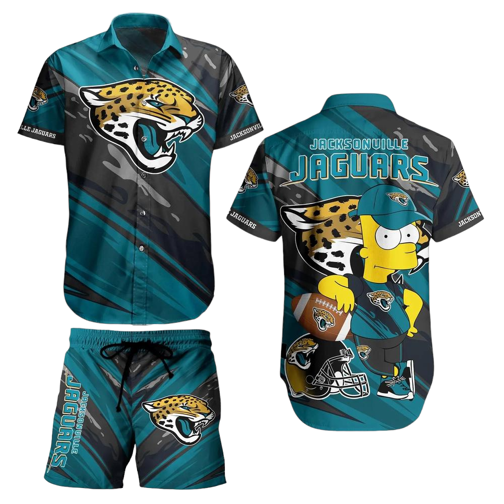 Jacksonville Jaguars Football Nfl Hawaiian Shirt Bart Simpson Summer Gift For Men Women Fans