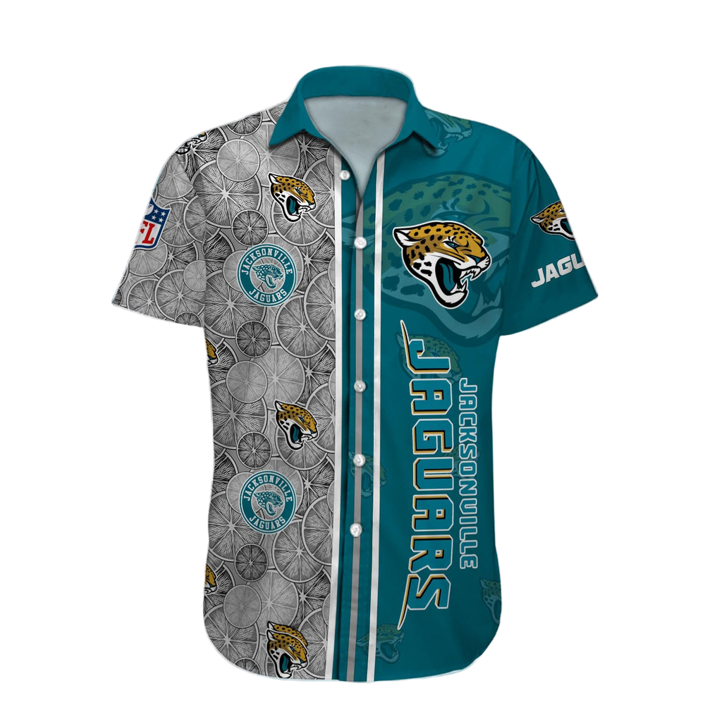 Jacksonville Jaguars Hawaiian Shirt NFL Football Custom Hawaiian Shirt for Men Women Gift For Fans