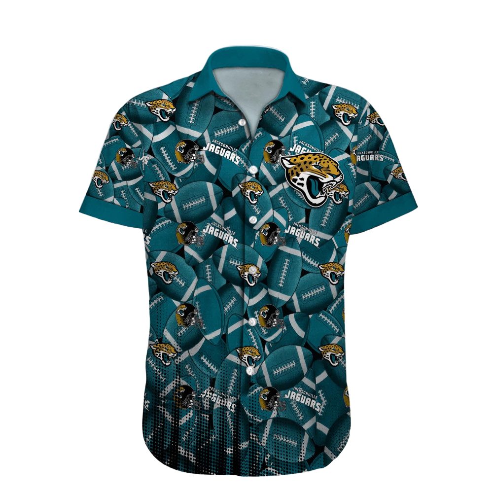 Jacksonville Jaguars Hawaiian Shirt NFL Football Custom Hawaiian Shirt for Men Women Gift For Fans